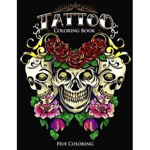 Tattoo Coloring Book -- Hue Coloring
